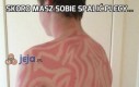 Skoro masz sobie spalić plecy...