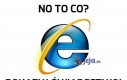 Internet Explorer jak zwykle na czasie...