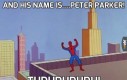 And his name is....Peter Parker!
