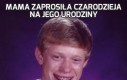 Mama zaprosiła czarodzieja na jego urodziny