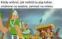 *darcie ryja w języku pijących kakao na wodzie*