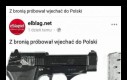 Z bronią próbował wjechać do Polski