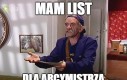 List dla arcymistrza