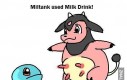 Miltank used Milk Drink!