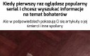Chyba sobie daruję ten serial...
