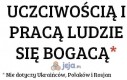 Uczciwość i praca