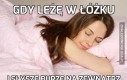 Gdy leżę w łóżku