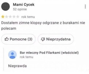 Kłamiesz pan