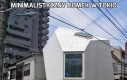 Minimalistyczny domek w Tokio