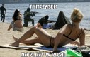 Tymczasem na plaży w Rosji