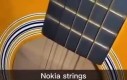 Struny zrobione z Nokii 3310
