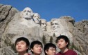 Chińskie rodzeństwo na wakacjach w USA