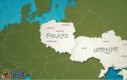 Mapa Polski i Ukrainy na EURO 2012 według UEFA