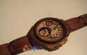 Zegarek wykonany w całości z drewna - Valerii Danevych (Ukraina)