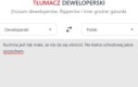 Tłumacz deweloperskiego