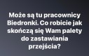 To jest Biedronka, tu się między regałami nie chodzi