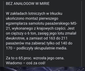 Mateczka Rossija nadal imponuje