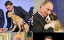 Światowi przywódcy z psami