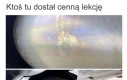Bolesną lekcję