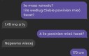 Precz krasnalu wyższy ode mnie o 2 głowy