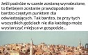 I ktoś będzie musiał spać w stajence