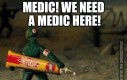 Potrzebujemy medyka!