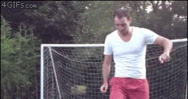 Nigdy nie broń na bramce jak grasz z tatą - Jeja.pl