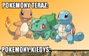 Pokemony kiedyś i dziś