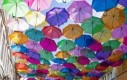 Ulica parasoli w Portugalii