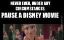 Nigdy nie zatrzymuj bajek Disneya