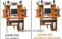 Komputer przed i po