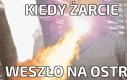 Kiedy żarcie