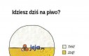 Idziesz dziś na piwo?