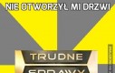 Nie otworzył mi drzwi