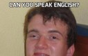 Can you speak english?