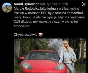 Jakbyśmy się wszyscy złożyli po złotówce to pani Maryla dostałaby 37 melonów