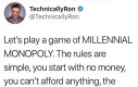 Millenialskie Monopoly