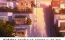 Typowa ulica w anime