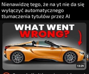 Niektórzy z nas znają angielski...