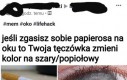 A ja trzeci, bo mi oczu zabrakło