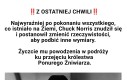 Podobno chciał nam pranka zrobić