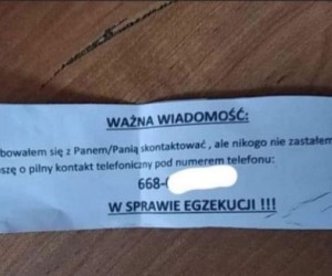 Yyy raczej zablokuję niż oddzwonię
