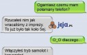 Połamany telefon