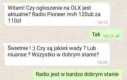 Żeby miała co ściszać do parkowania