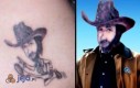 Tatuaż z Chuckiem Norrisem