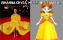 Rihanna chyba inspiruje się Mario...