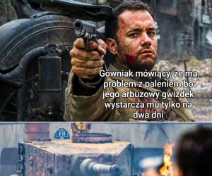 Kiedyś to się paliło synek