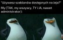 Niektóre szablony są starsze od użytkowników
