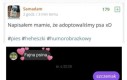 Tak jej się przypomniało