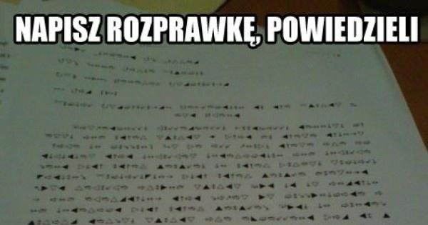 Rozprawka gotowa - Jeja.pl